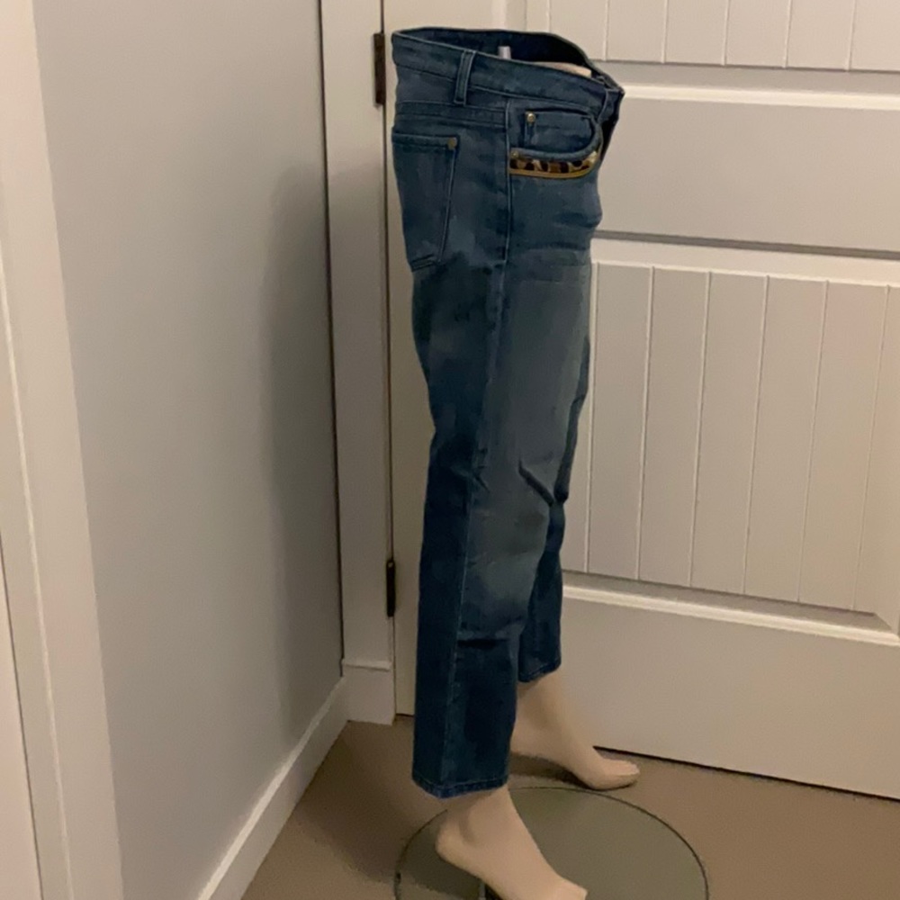 Cache Women’s High Rise Jean Crop Size 10 - Picture 4 of 9